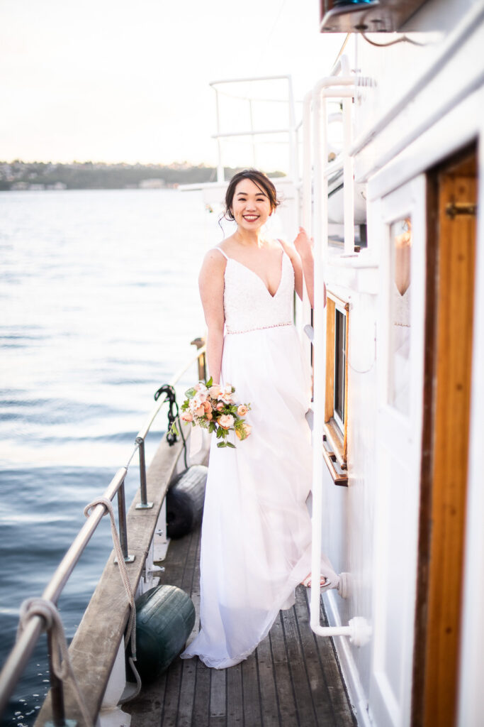 seattle boat wedding
