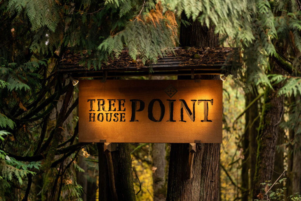 treehouse point wedding