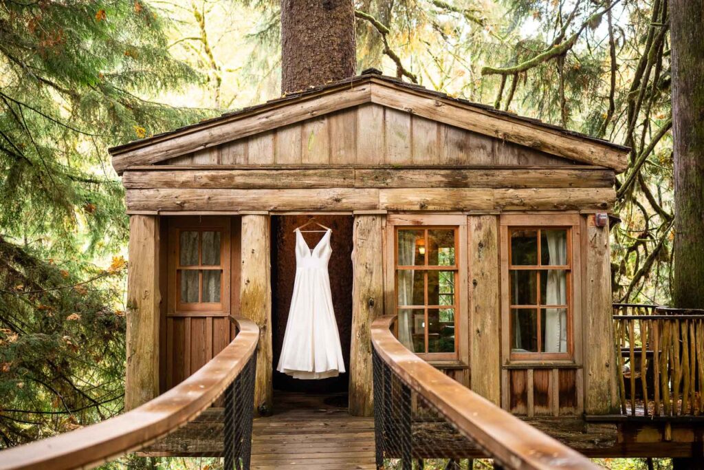 treehouse point wedding