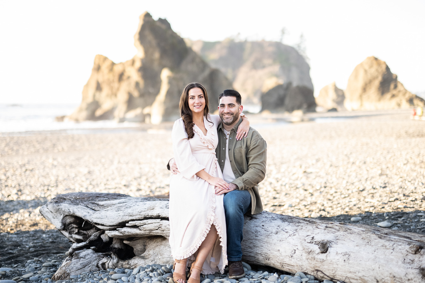 ruby beach engagement session