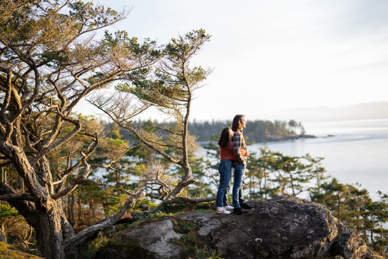 Deception Pass State Park engagement