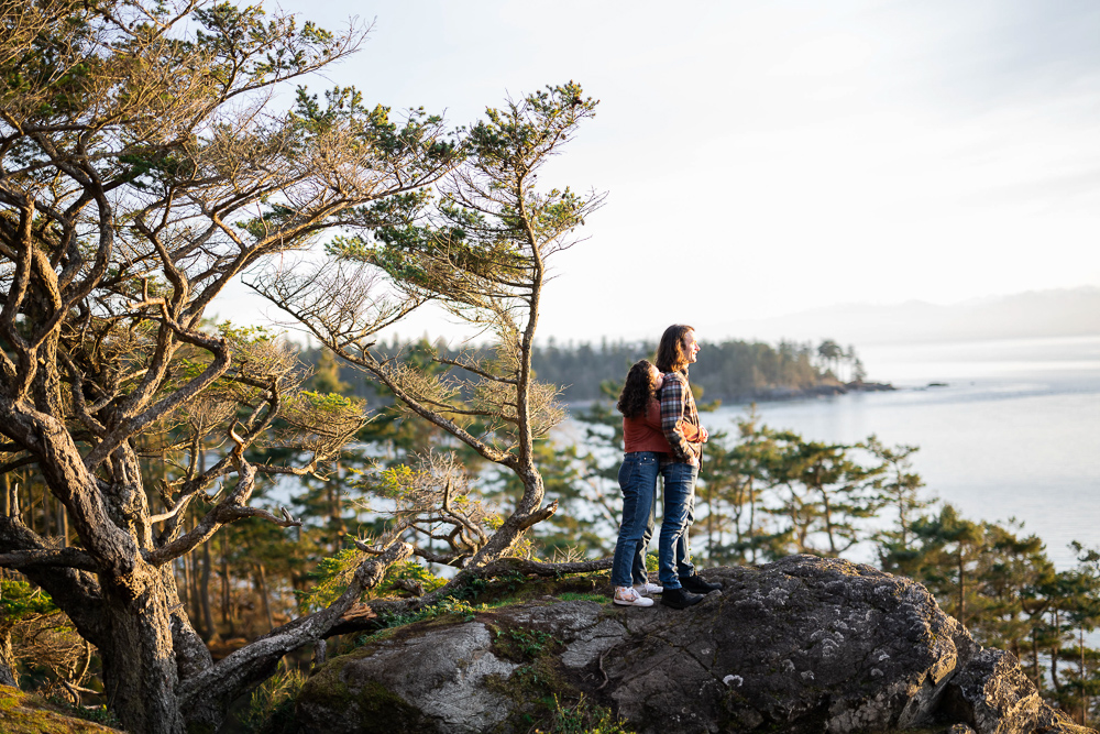 Deception Pass State Park engagement